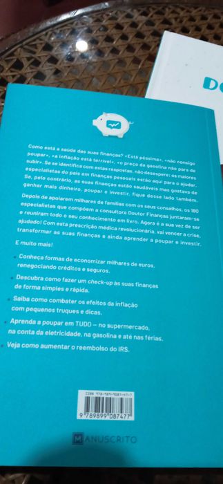 3 Livros do doutor finanças de Sara Antunes