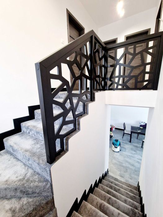 Nowoczesna schodowa poręcz barierka loftowa balustrada BEZ ZALICZKI