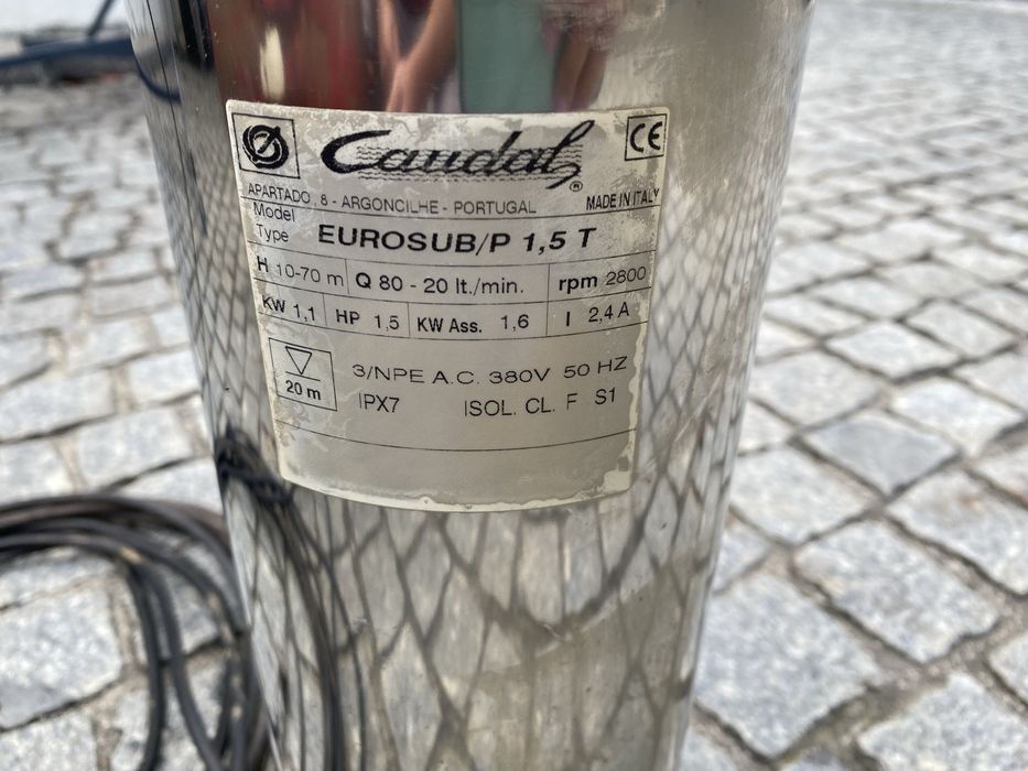 Bomba para poço submersivel trifásica