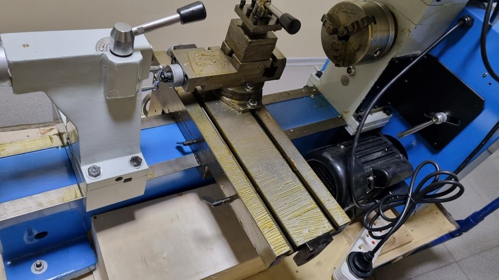Токарно-фрезерний верстат HQ500 JP Industrial 420x500 2х750Вт Токарно-фрезерный станок по металлу комбинированный