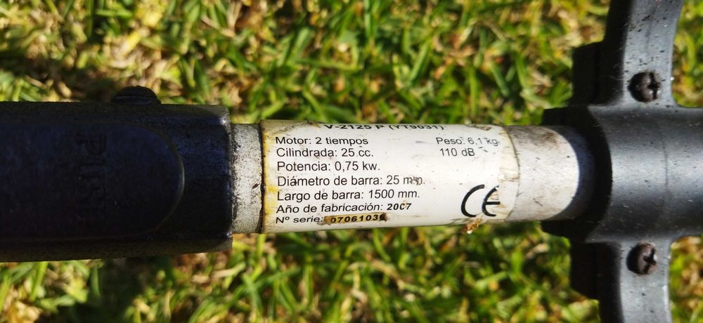 Roçadora a gasolina - avariada - VOLTRON