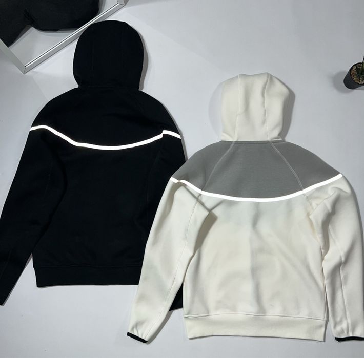 ‼️БЕЗ ПЕРЕДОПЛАТ‼️ Зіп Худі Nike Tech Fleece Reflective/nocta