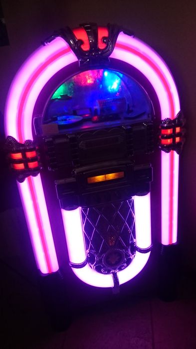 Szafa grajaca radio retro gramofon wieża boombox amplituner sd  -70 %