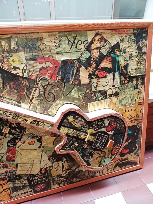 Quadro Tributo Rolling Stones