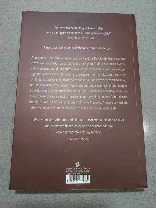 Jay Kinney - O Mito Maçónico (Portes Grátis)