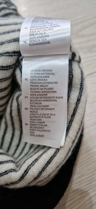 sweter kaszmir 100%  rozmiar M, h&m