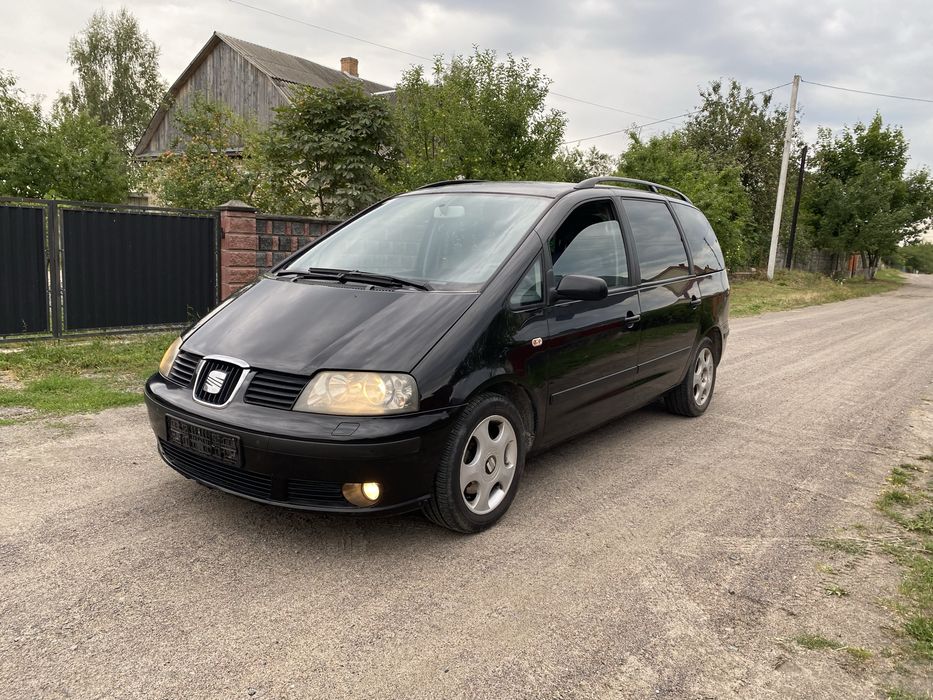 SEAT Alhambra 1.9 TDI 2003 Rik 6 Передач Нерозмитнена