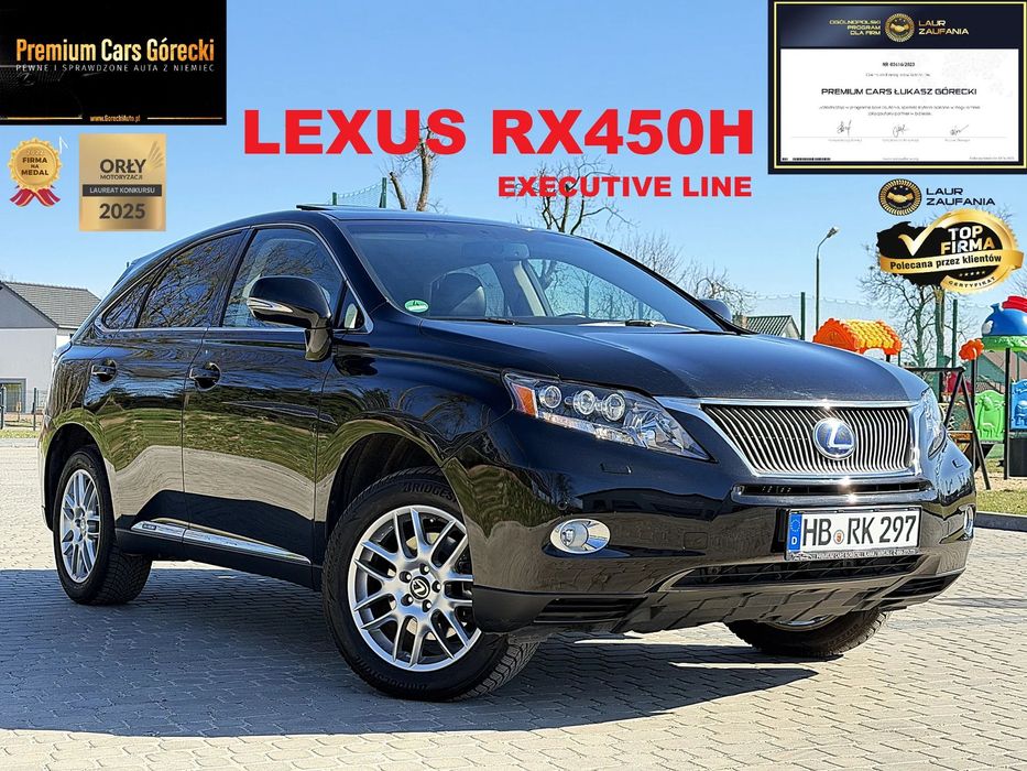 Lexus RX EXECUTIVE*FullLED*Navi*Kamera*Skóry*elFotele*SzyberDach*zNiemiec*ASO*