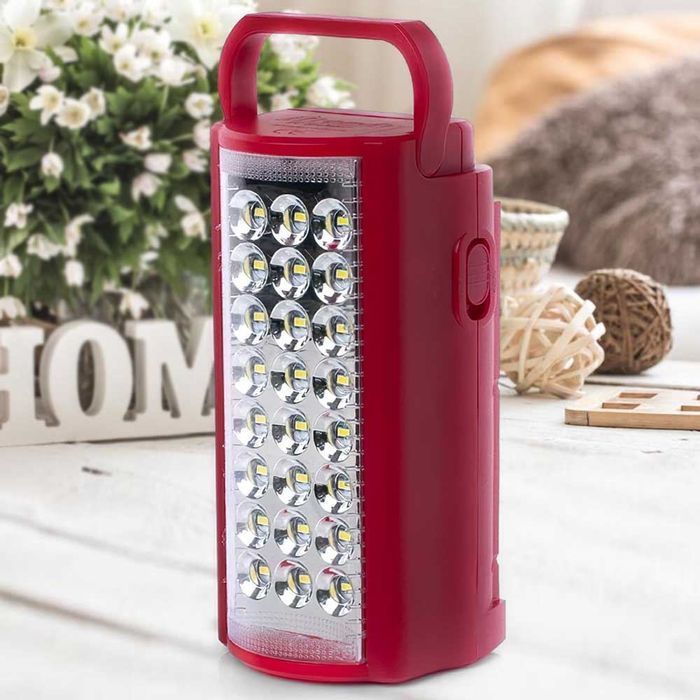 Ліхтар переносний світлодіодний ALMINA з повербанком 220V