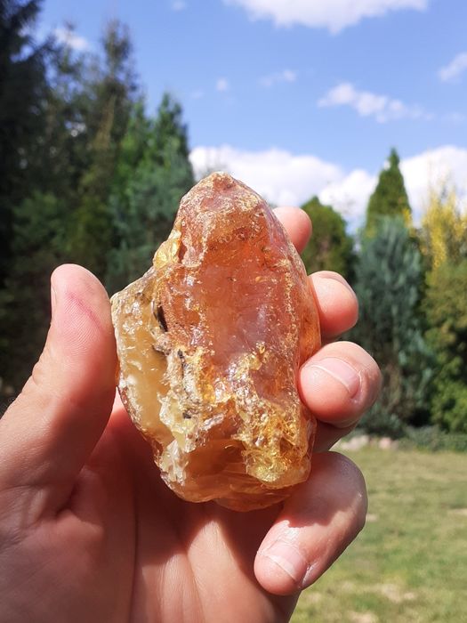 Bursztyn surowy 166 gram
