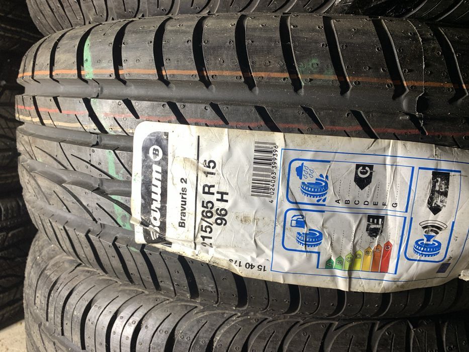 шини б/у літо 215/65 15 Barum Bravuris 2
