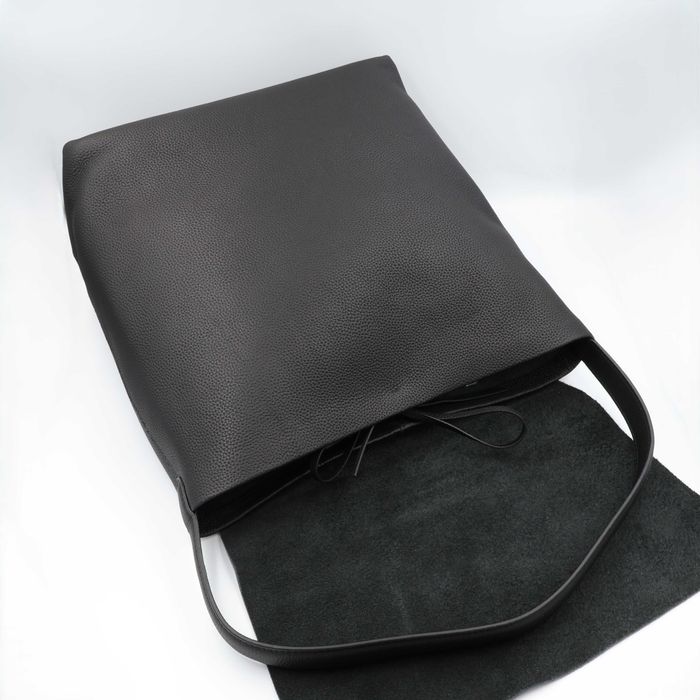 Сумка жіноча шкіряна leather 5038 Black Сумка женская кожаная большая