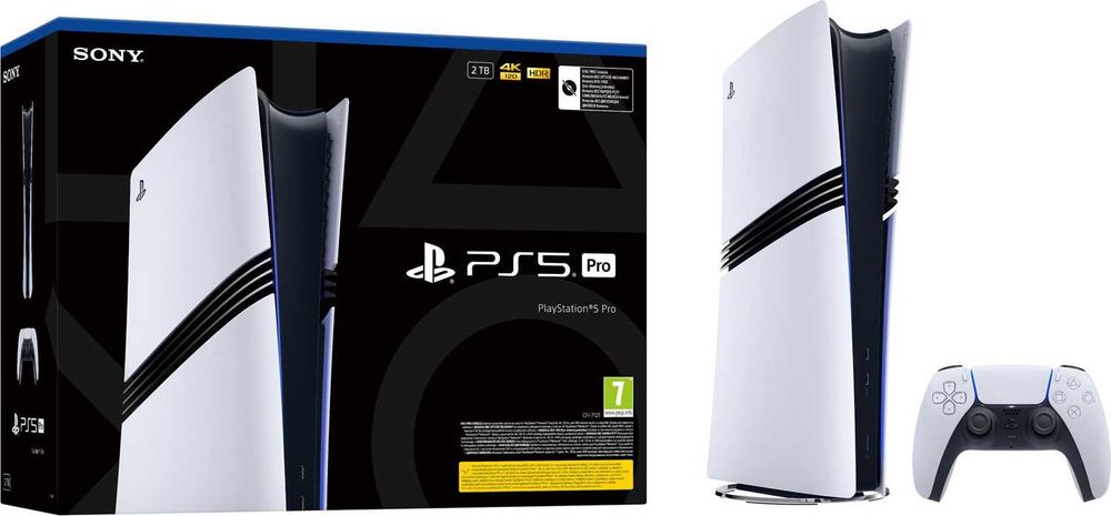 PS5 Pro 2TB + pad Dualsense + stacja ładowania  PlayStation 5 Pro
