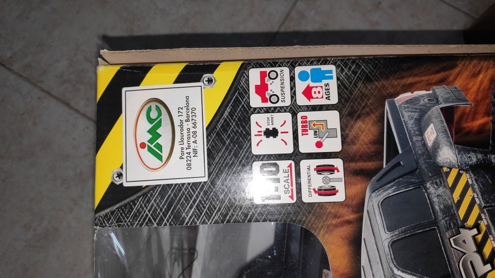 Modelo telecomandado com turbo NIKKO Project 4