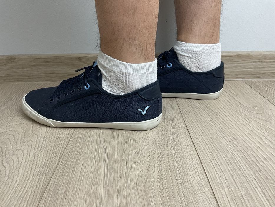 Voi jeans tenisówki męskie trampki 40 granatowe w jodełke super stan