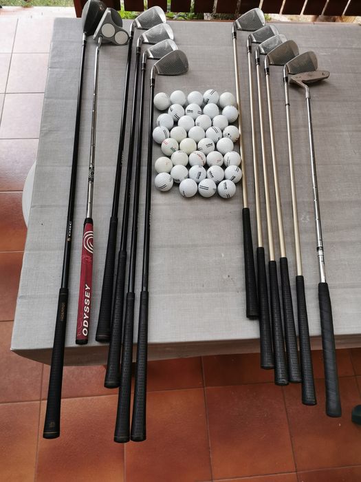 Zestaw golfowy plus piłki