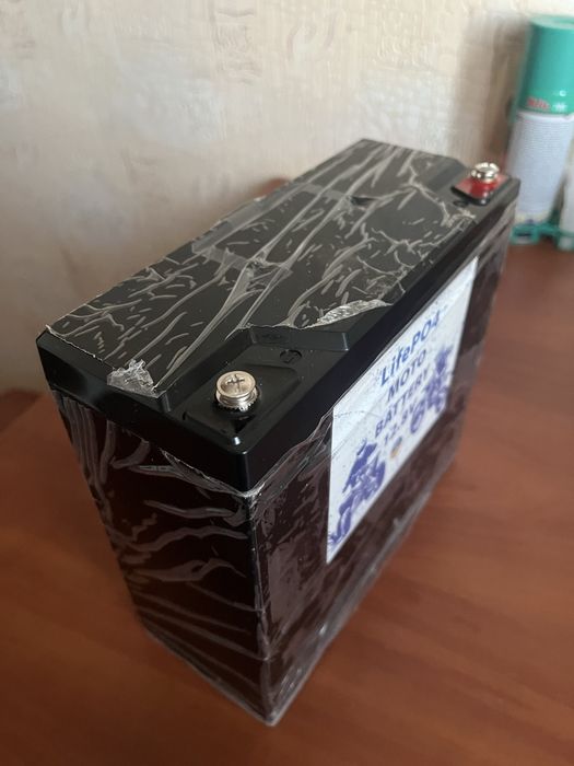 Lifepo4 стартовый мото акб 6 а/ч