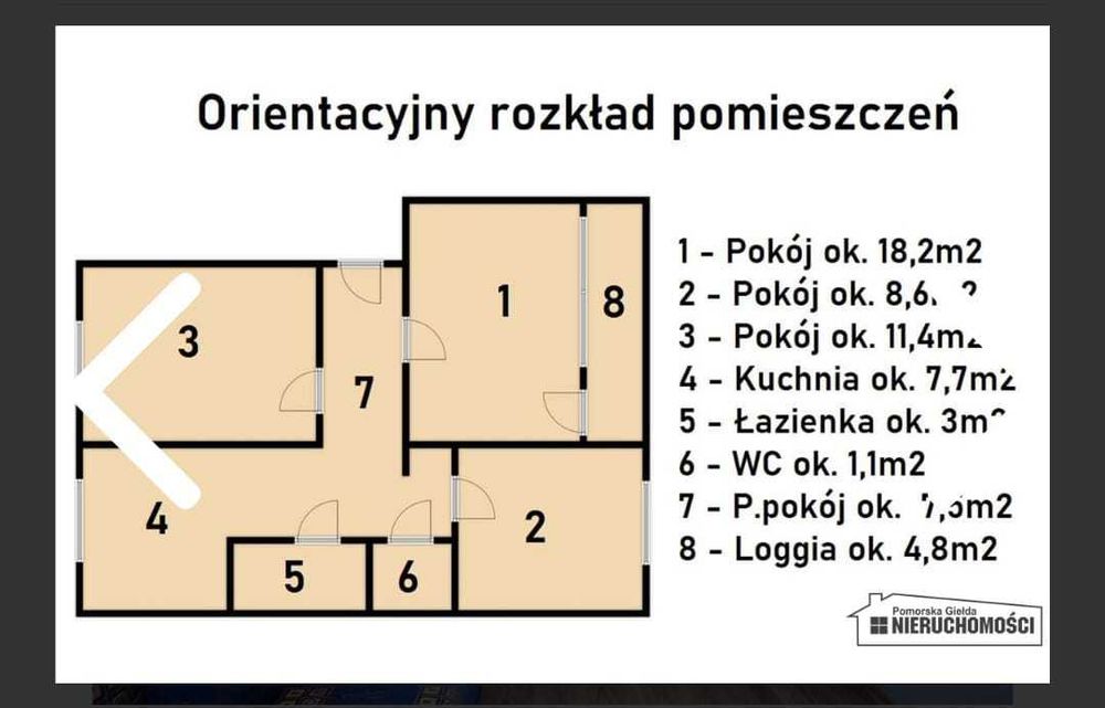 Sprzedam mieszkanie w Szczecinku na osiedlu Zachód