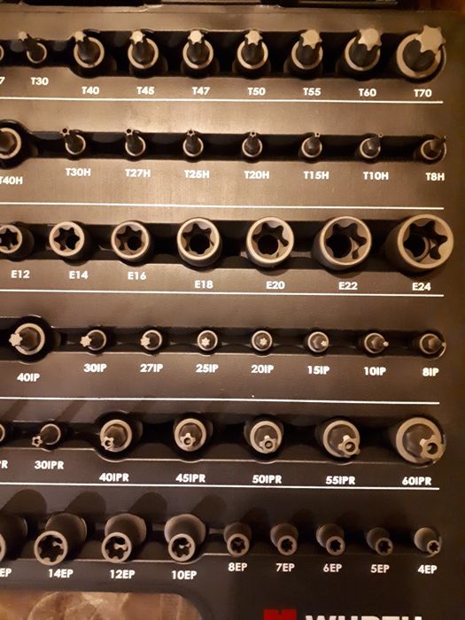 Wurth Socket Wrenches, Torx430671064696760323