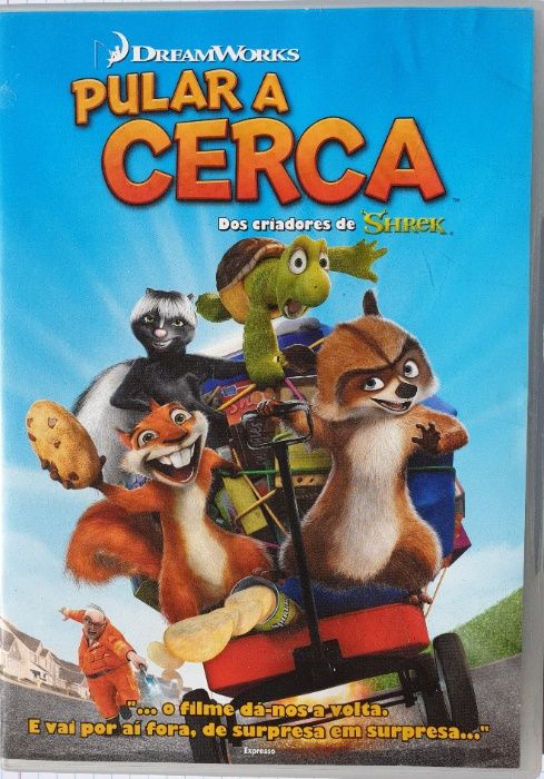 DVDs de filmes infantis