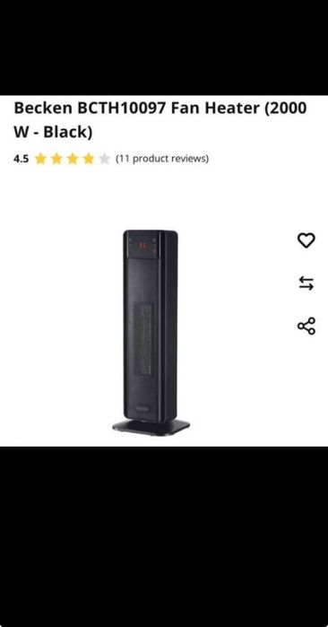 Heater Becken used for 1 month