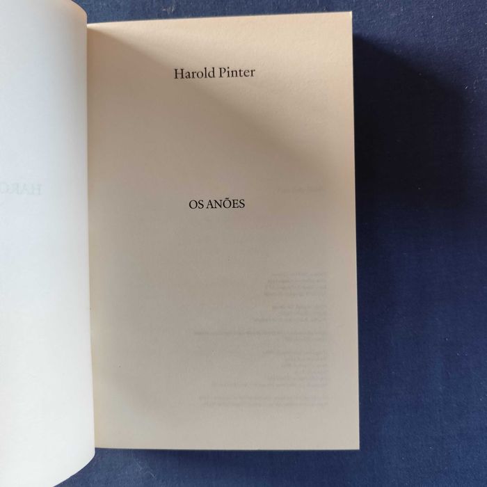 Harodl Pinter - Os Anões64551589961859121