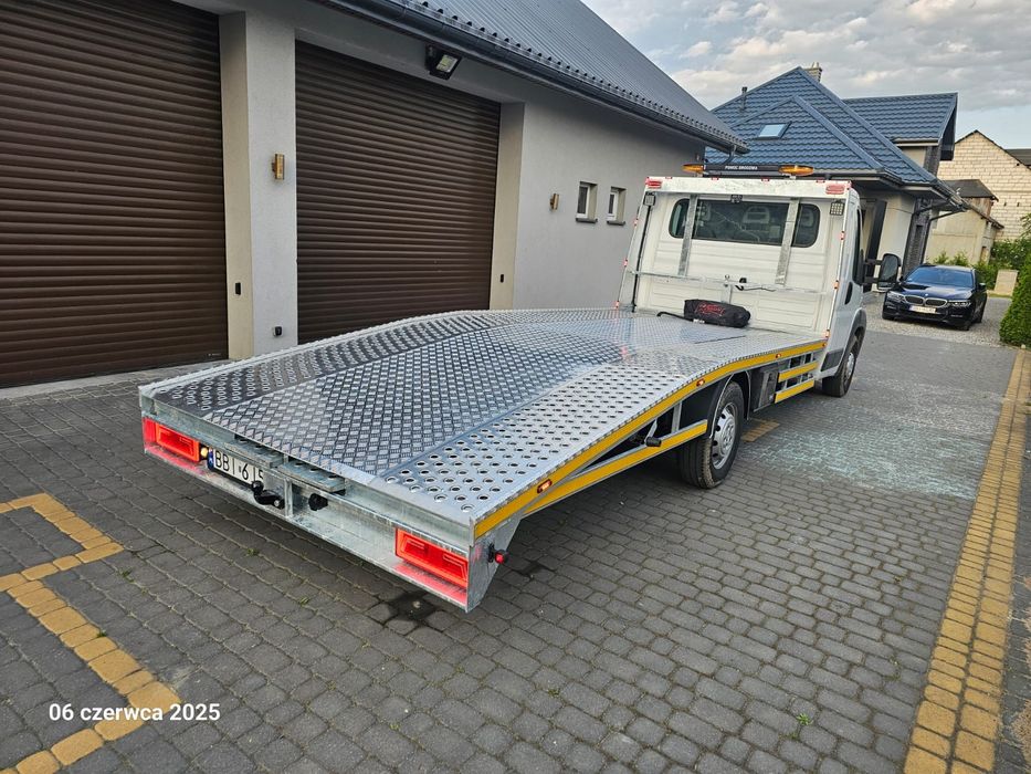 Wynajem przyczepa autolaweta kat B  już teraz