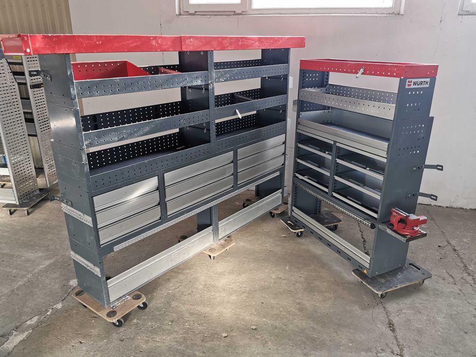 Zabudowa serwisowa warsztatowa CRAFTER SPRINTER TRANSIT MAN TGE IVECO