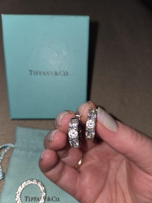 Набір сережки та каблучка Tiffany&Co
