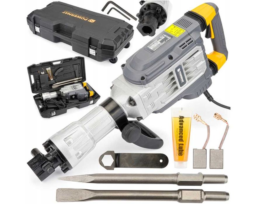 MŁOT WYBURZENIOWY udarowy kujący MOCNY 3300W 65J PM-MWB-3300M