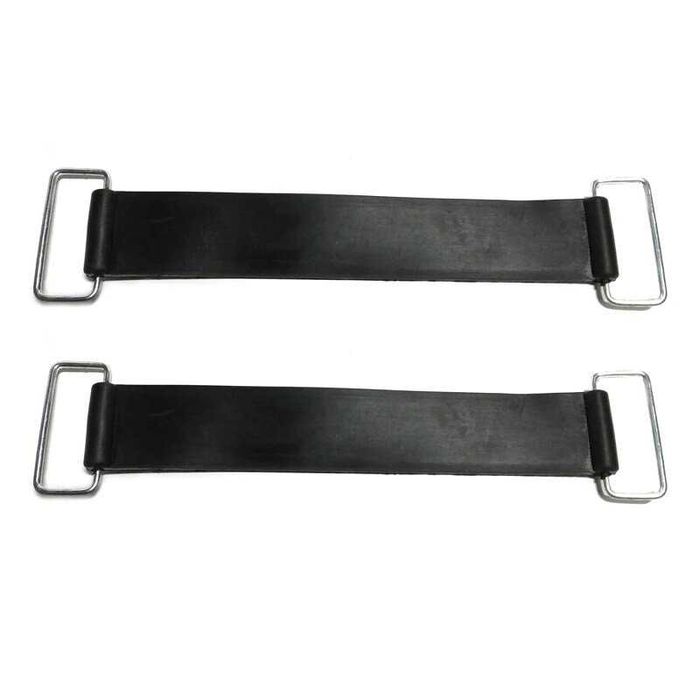 Fita Elástica de Fixação de Bateria para Moto - Com Argolas em Metal