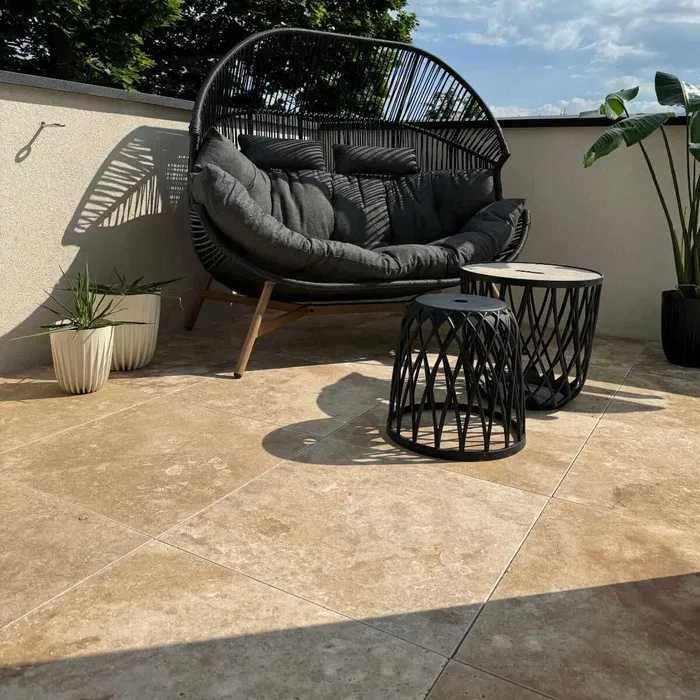 płytki Trawertynowe - Trawertyn - mozaiki - komplet - Kamień Naturalny