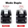 Impressora Térmica POS: USB+Bluetooth, 20/80mm - Xprinter XP-365B