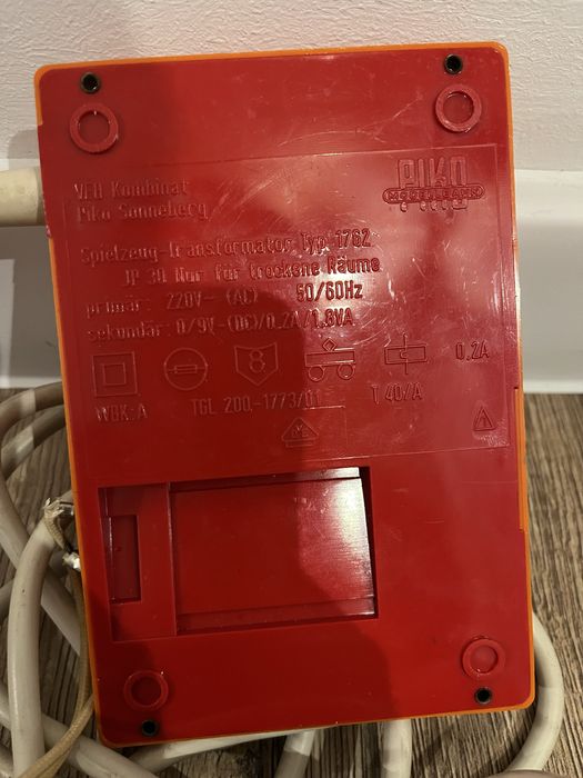 Transformator do kolejki Piko Junior typ 1762