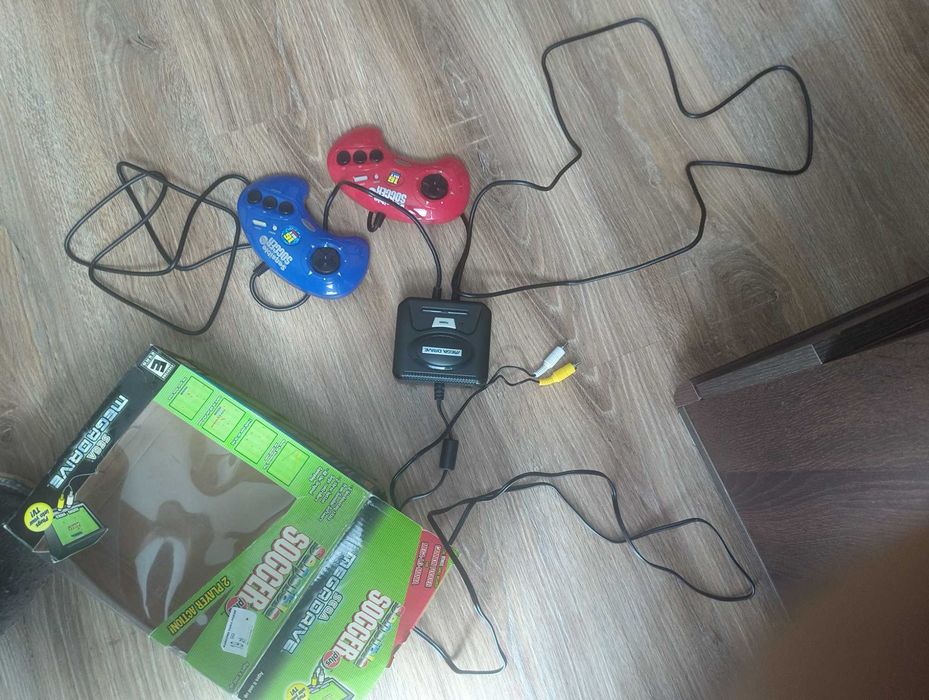 Konsola Mega Drive konsola retro wbudowane 3 gry