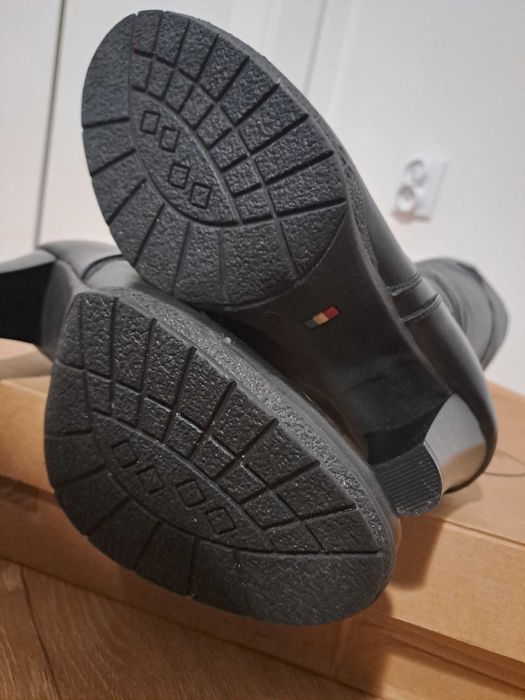 Kozaki skórzane 39 wkładka 25cm