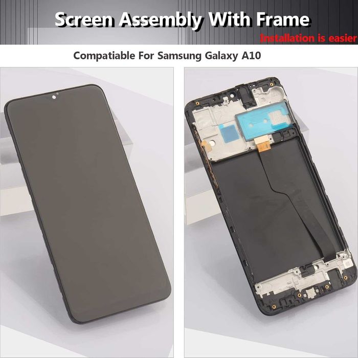 Wyświetlacz LCD ekran szybka dotyk SAMSUNG GALAXY A10 SM-A105 z ramką