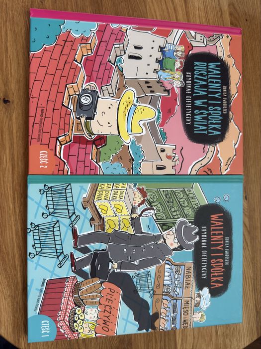 Książka dla dzieci „Walenty i spółka” częśc 1 i 2 Monika Oworuszko