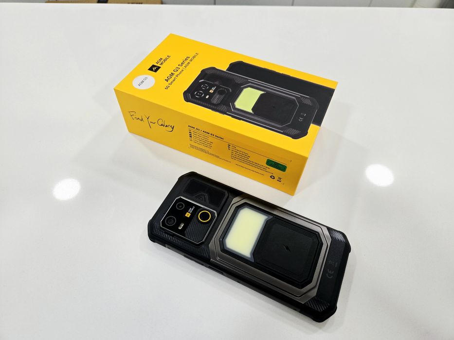 AGM G3 5G preto ( telemóvel antichoque ) NOVO