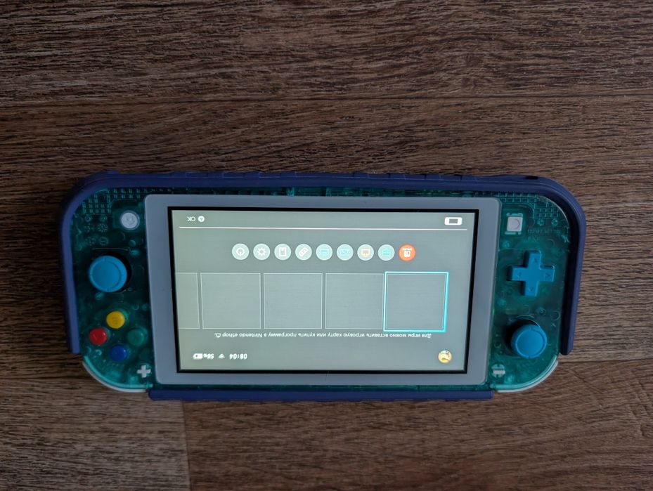 Nintendo switch lite кастомна