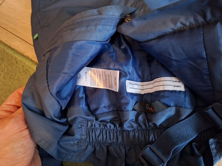 Spodnie na śnieg narciarskie 110/116 Tchibo