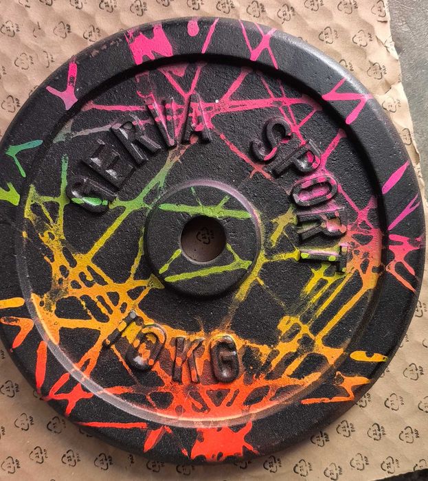 Pesos de musculação - Ferro