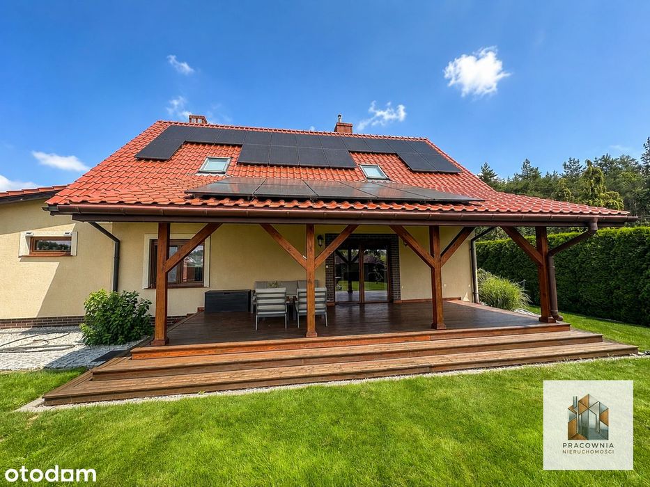 Dom 124,35 m²| Fotowoltaika | 11 ar | Garaż | Duży taras | Blisko lasu