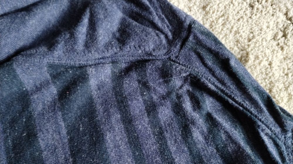 Bluzka Guess męska koszulka L granat bawełna