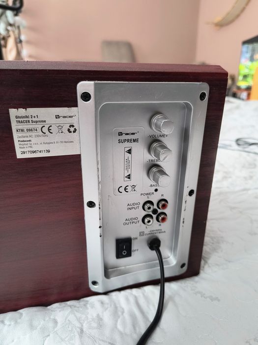 Zestaw głośników 2+1 subwoofer..aktywny..