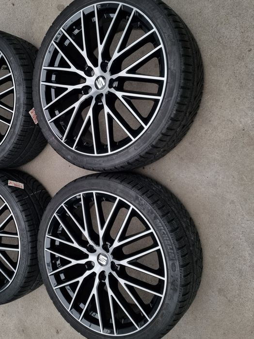 Koła Zimowe Alu 19" Seat Leon III IV II Cupra Leon 5x112 Oryginalne