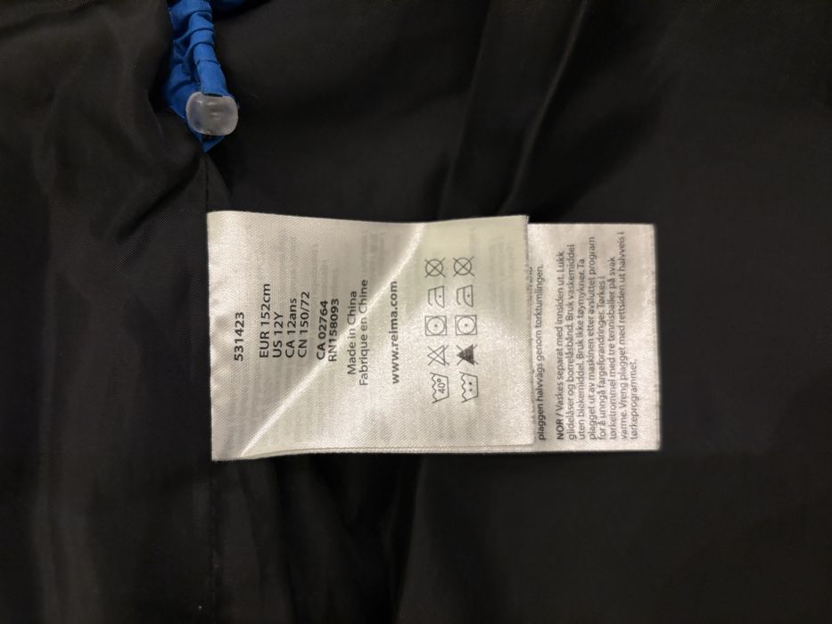 Reima зимова куртка, зріст 152 — у відмінному стані