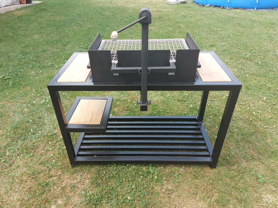 Grill ogrodowy Loft Ruszt na korbkę