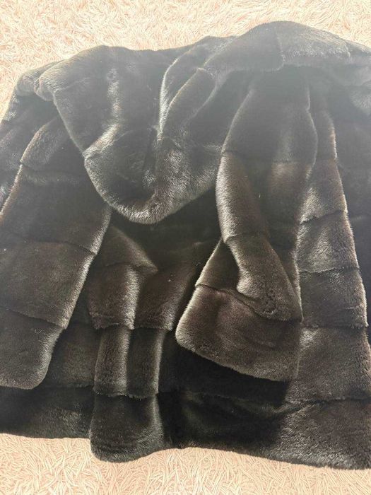 Норковая шуба полушубок BLACKGLAMA оригинал