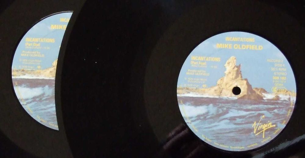 Mike Oldfield – Incantations, EX, GER, 2xLP